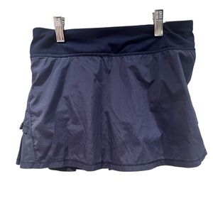 Ivivva by Lululemon Set the Pace Skort Navy Blue Size 12
